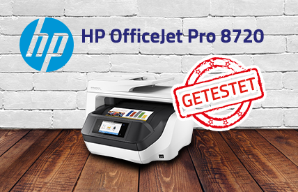 HP OfficeJet Pro 8720 Multifunktionsdrucker Test