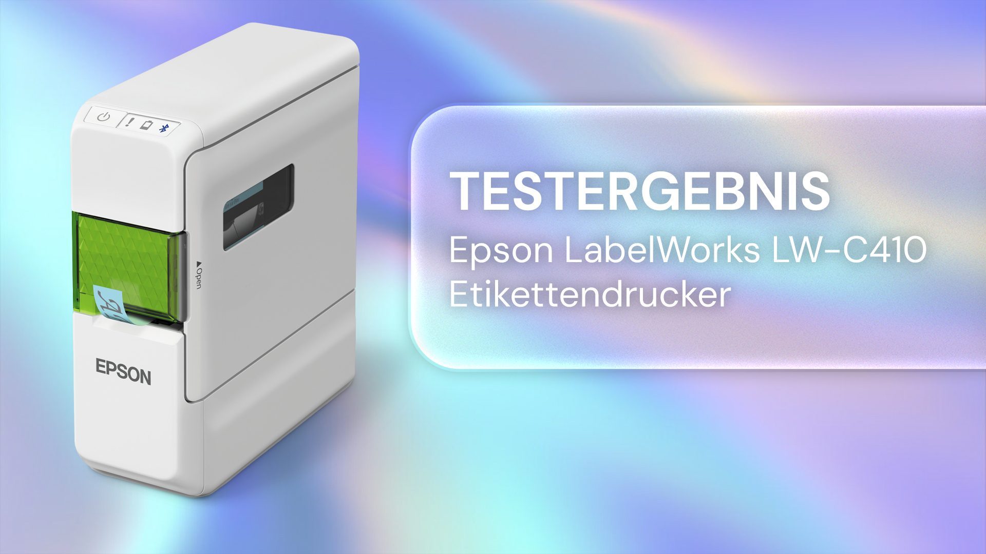 Testergebnisse: Epson LabelWorks LW-C410