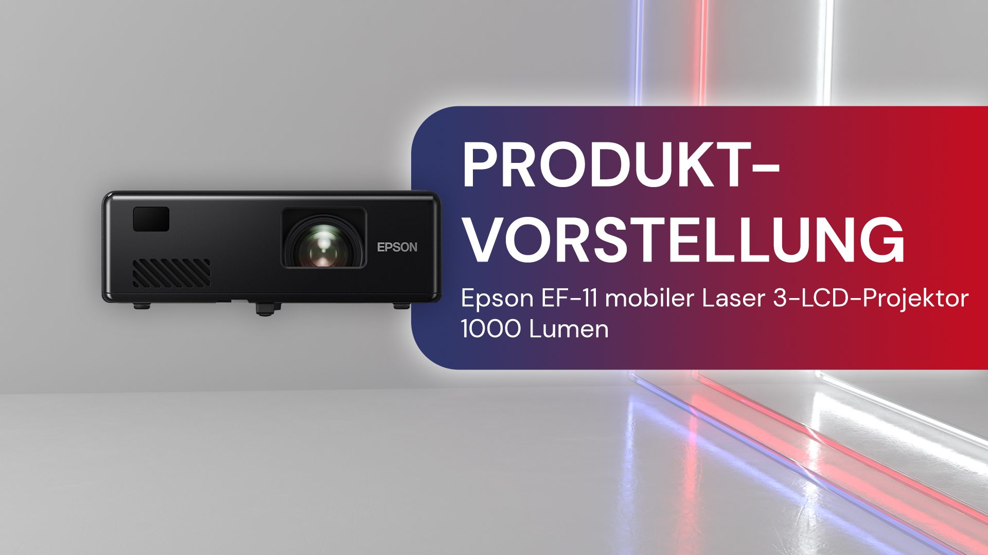 Epson EF-11 Beamer: Großes Entertainment garantiert