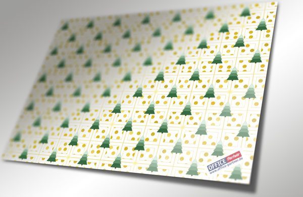 Geschenkpapier Tanne