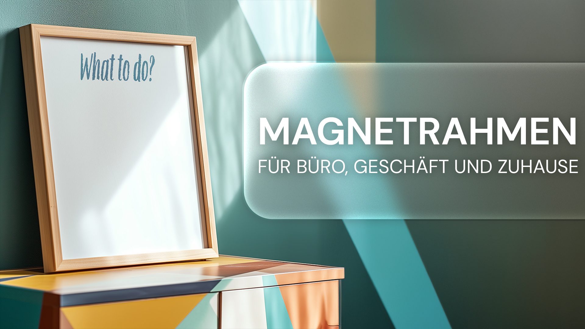 Magnetrahmen für Büro, Geschäft und Zuhause