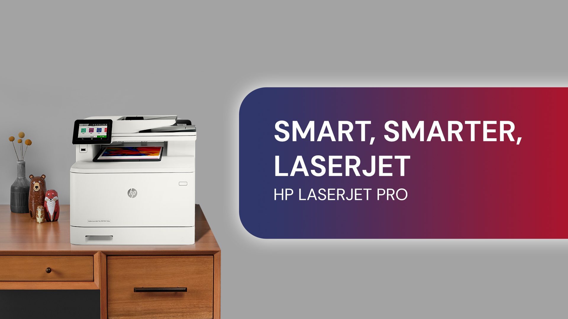 Smart arbeiten, professionelles Ergebnis: Auf die Drucker von HP ist Verlass