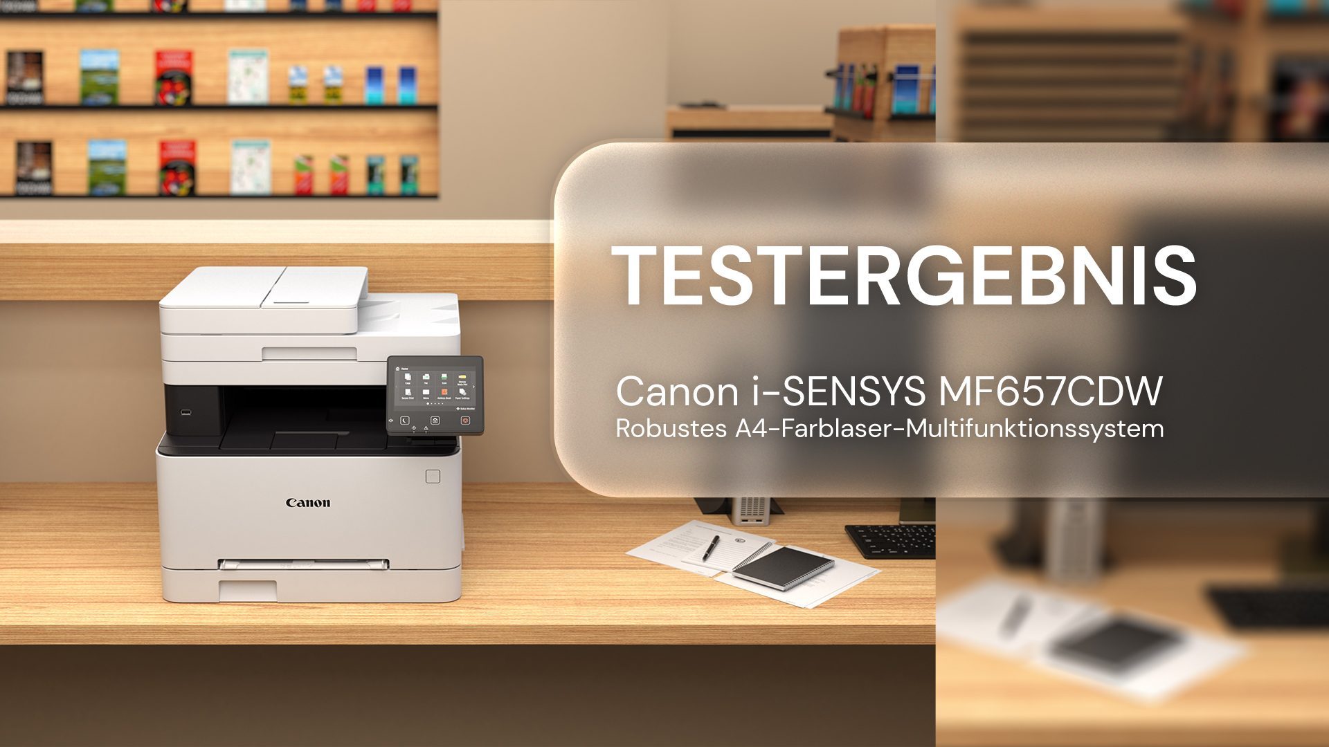 Canon i-SENSYS MF657CDW im Test