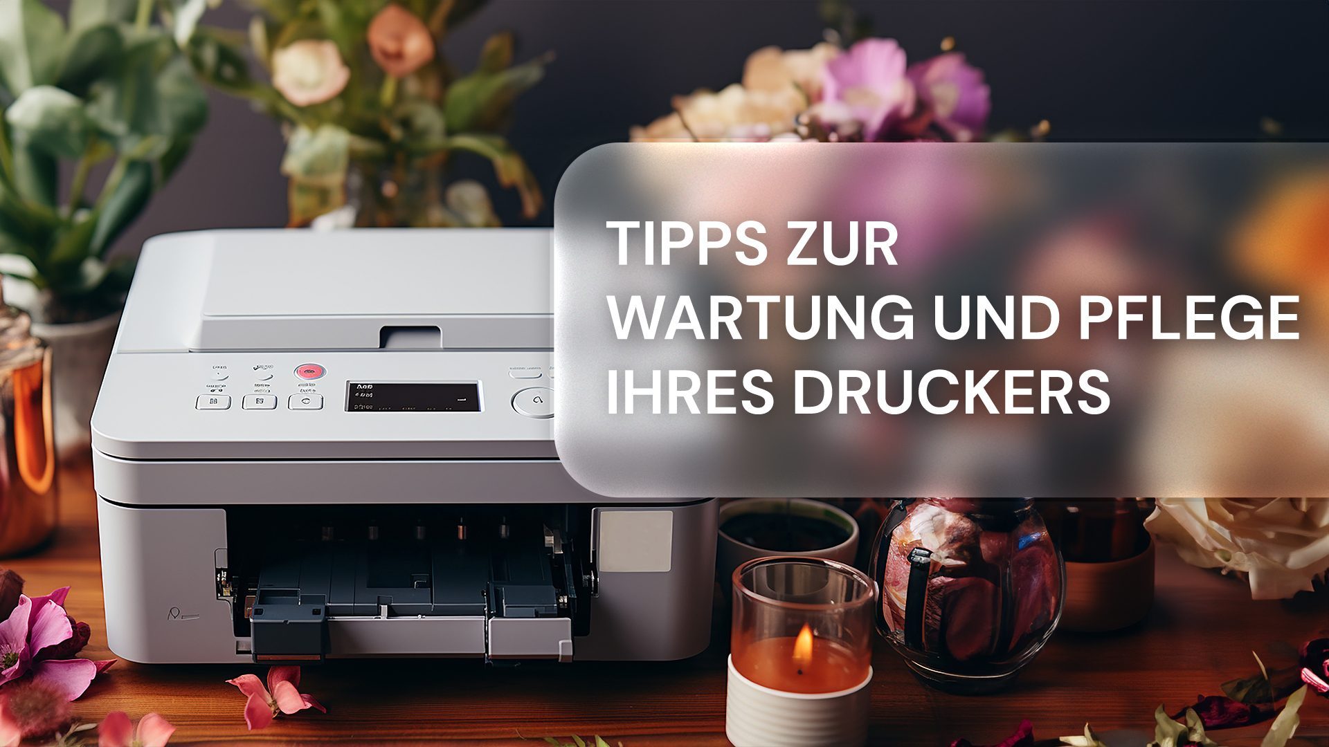 Drucker pflegen und warten - so geht's!