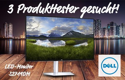 Wanted: 3 Produkttester!
