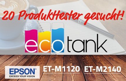 Gratis testen – die neuen EcoTanks von Epson
