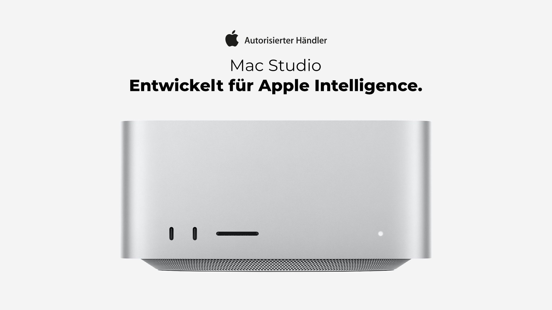 Mac Studio. Entwickelt für Apple Intelligence.