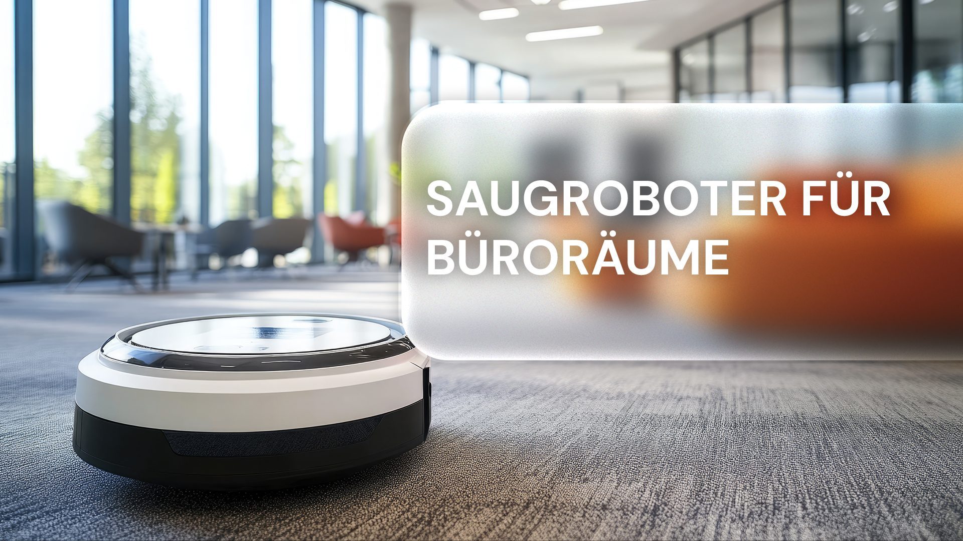 Saugroboter für Büroräume