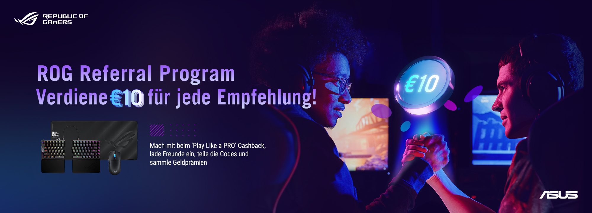 ROG Referral Program Banner