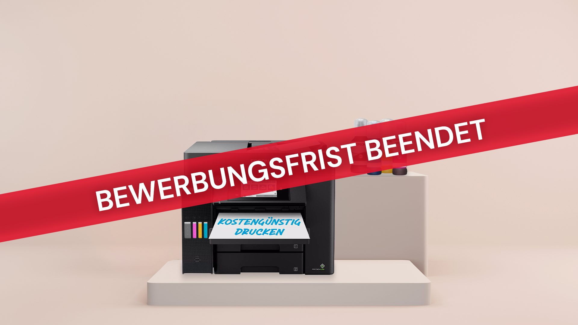 Produkttester gesucht: Jetzt Epson EcoTank ET-5855 kostenlos* testen