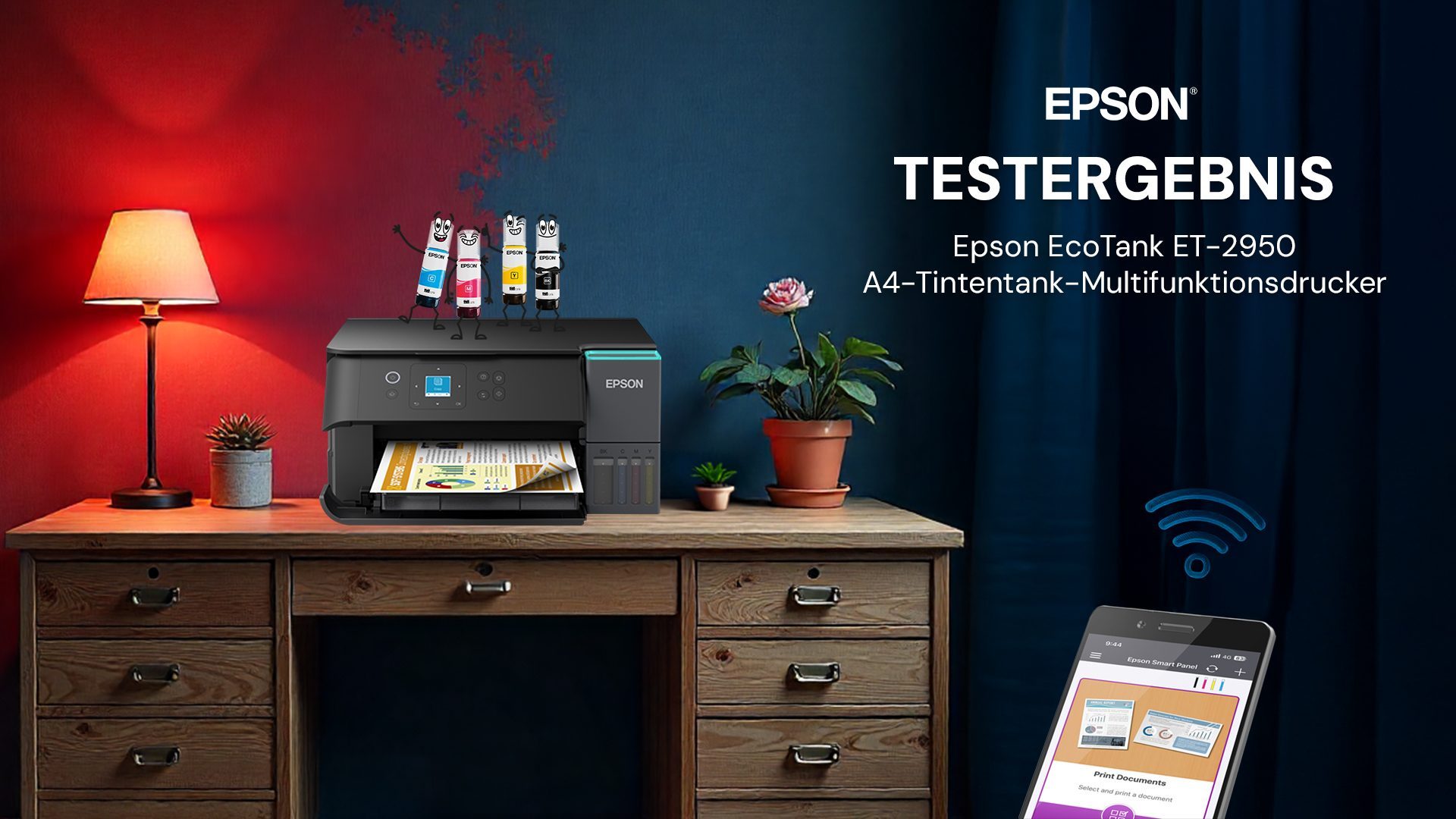 Testergebnis: Epson EcoTank ET-2950 im Test