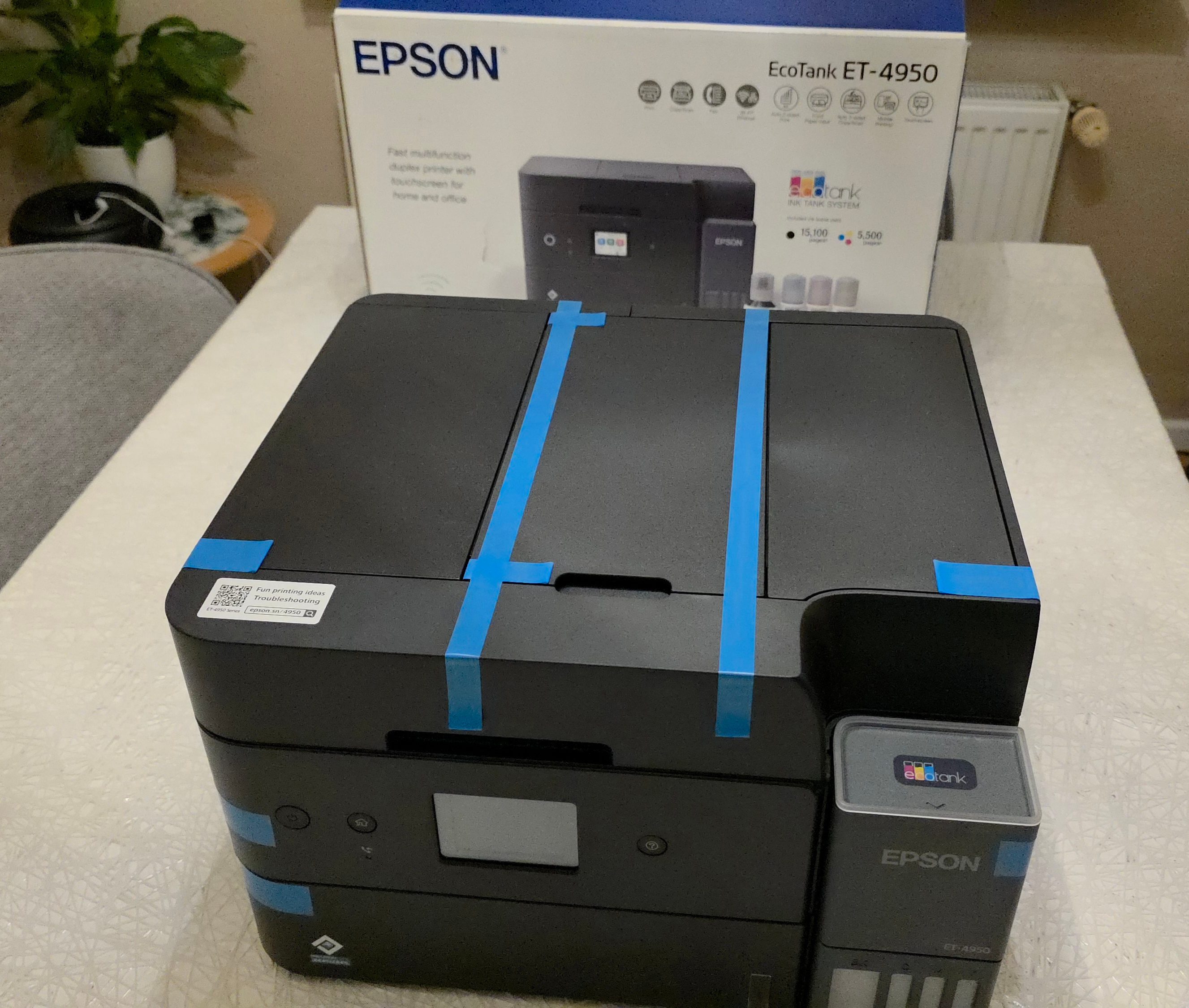 Epson EcoTank ET-4950 Liefersicherung