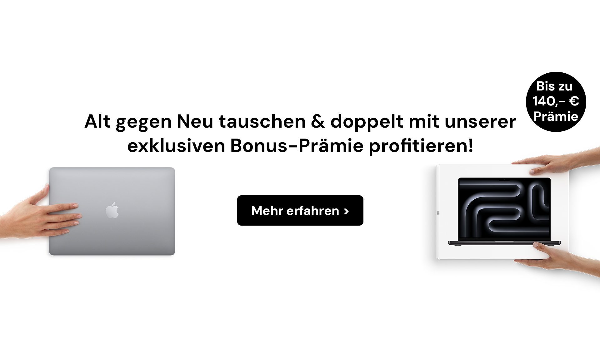 Lukrative Trade-In Aktion: Alt gegen Neu tauschen