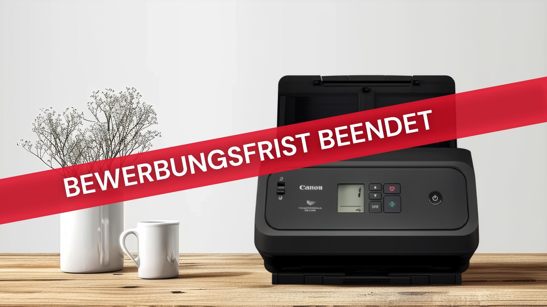Produkttester gesucht: Dokumentenscanner Canon imageFORMULAR DR-C350 kostenlos* testen