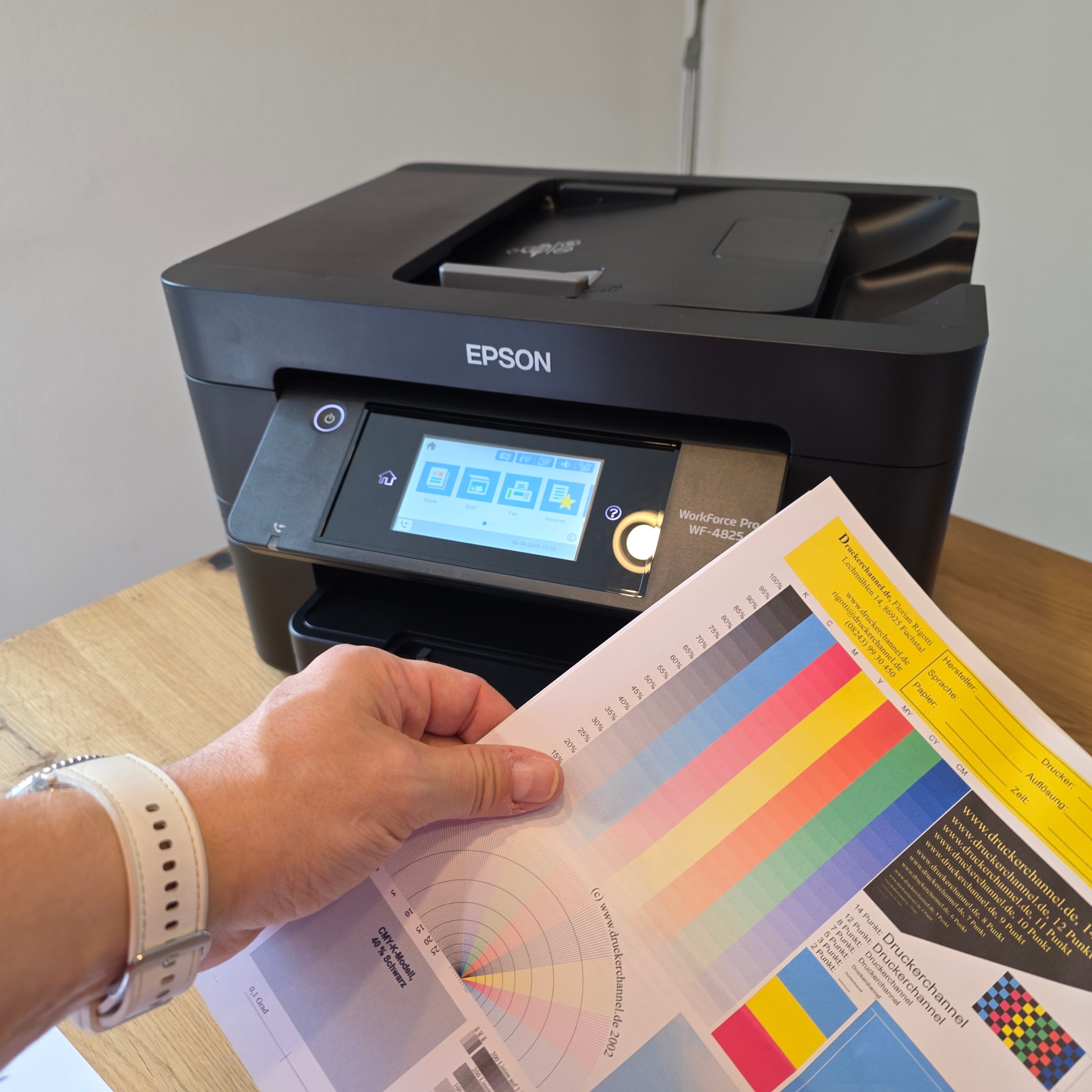Bildqualität Epson WorForce Pro WF-4825DWF
