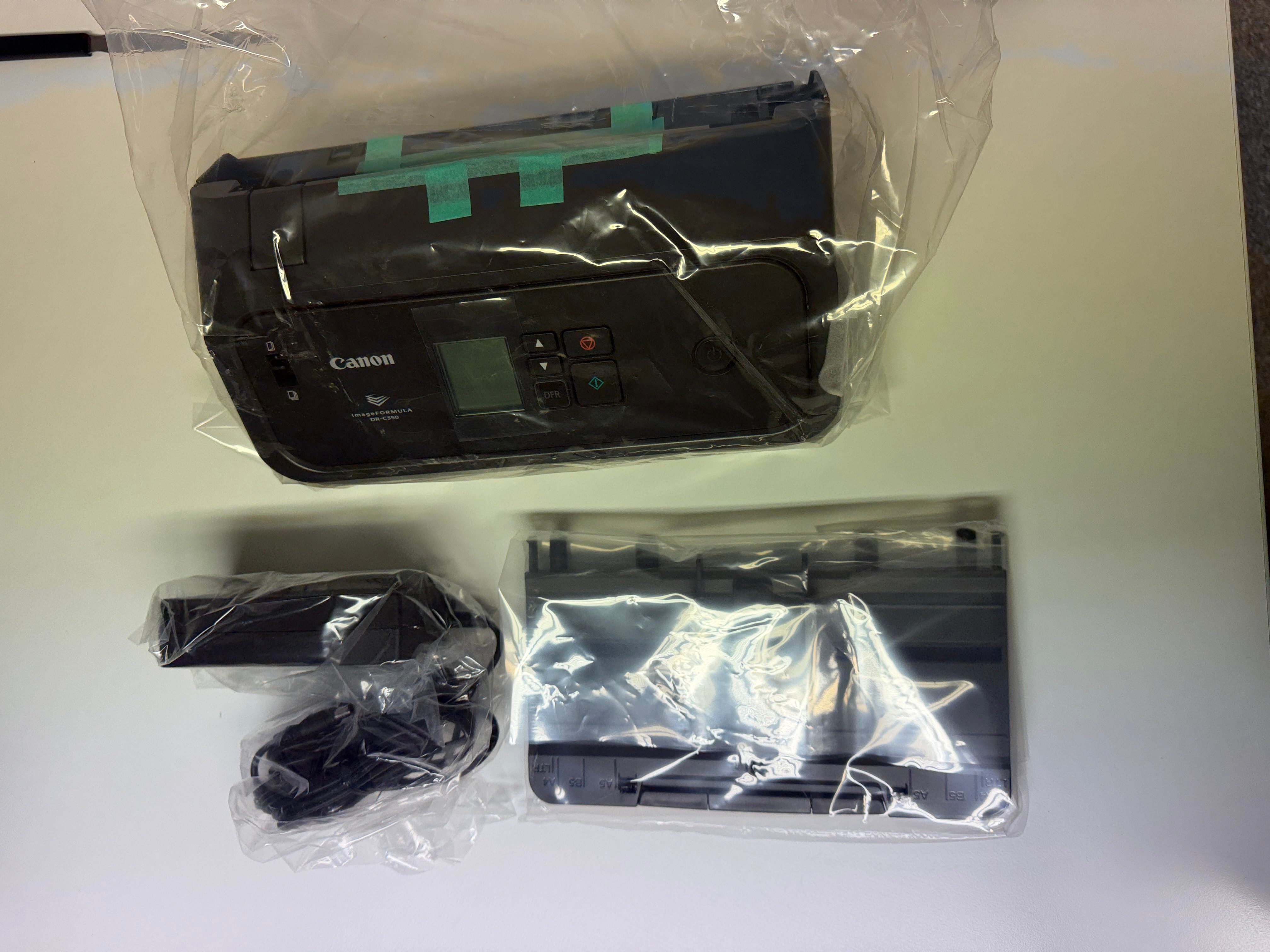 Canon imageFORMULA DR-C350 Dokumentenscanner Lieferumfang