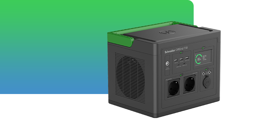 Schneider Electric OffGrid Solarmodule