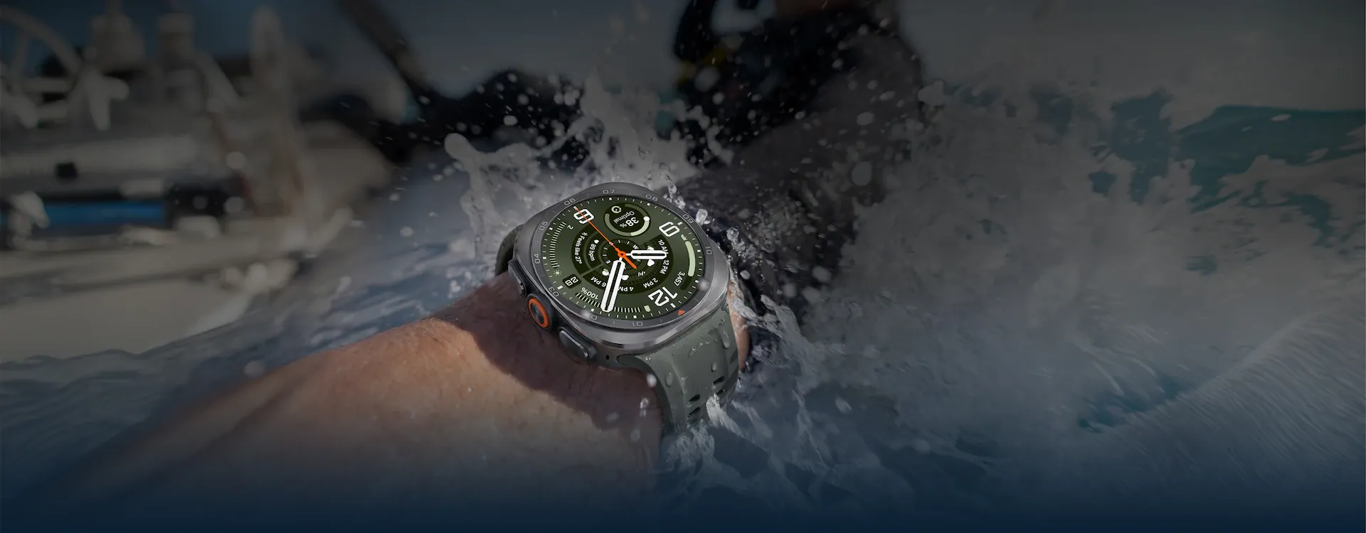 Galaxy Watch Ultra2 beim Tauchen
