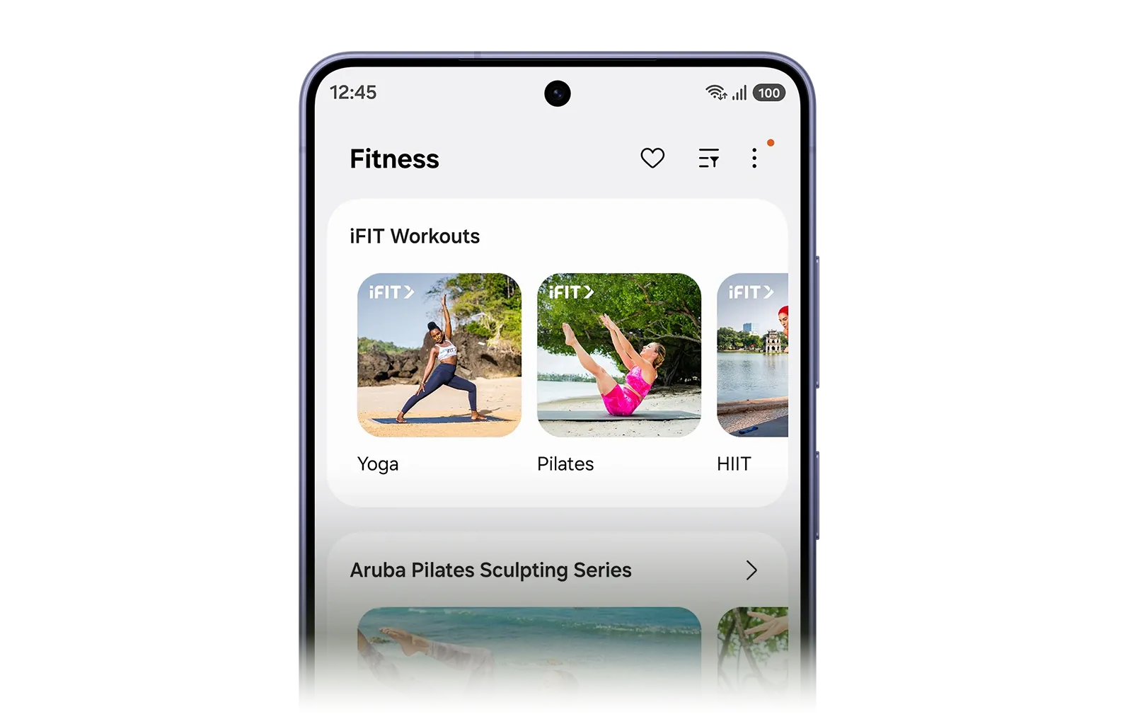 iFIT-Workouts auf der Galaxy Watch Ultra2
