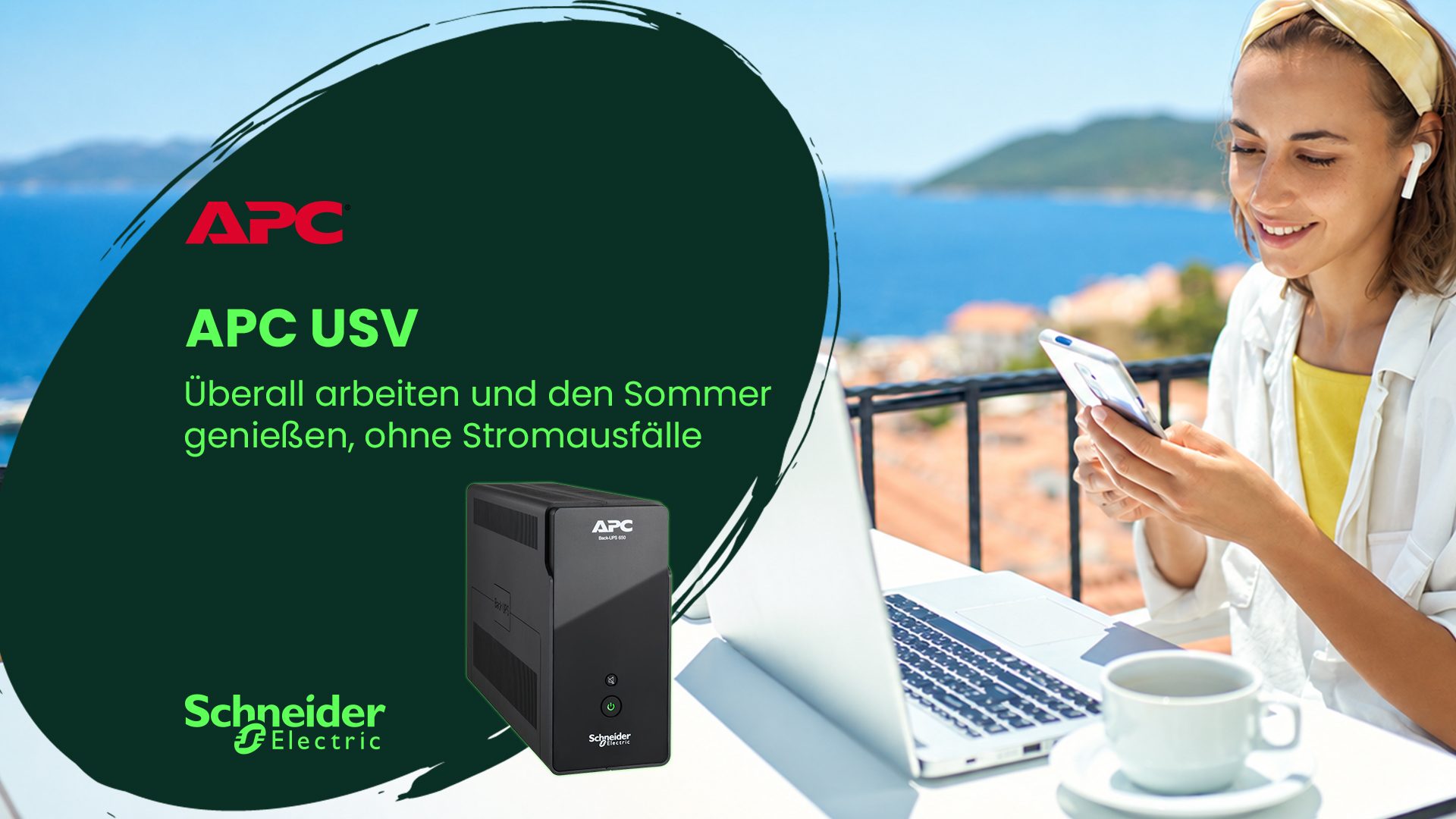 Neue APC Back-UPS™ BK Serie: zuverlässiger Stromschutz für moderne Arbeitsplätze
