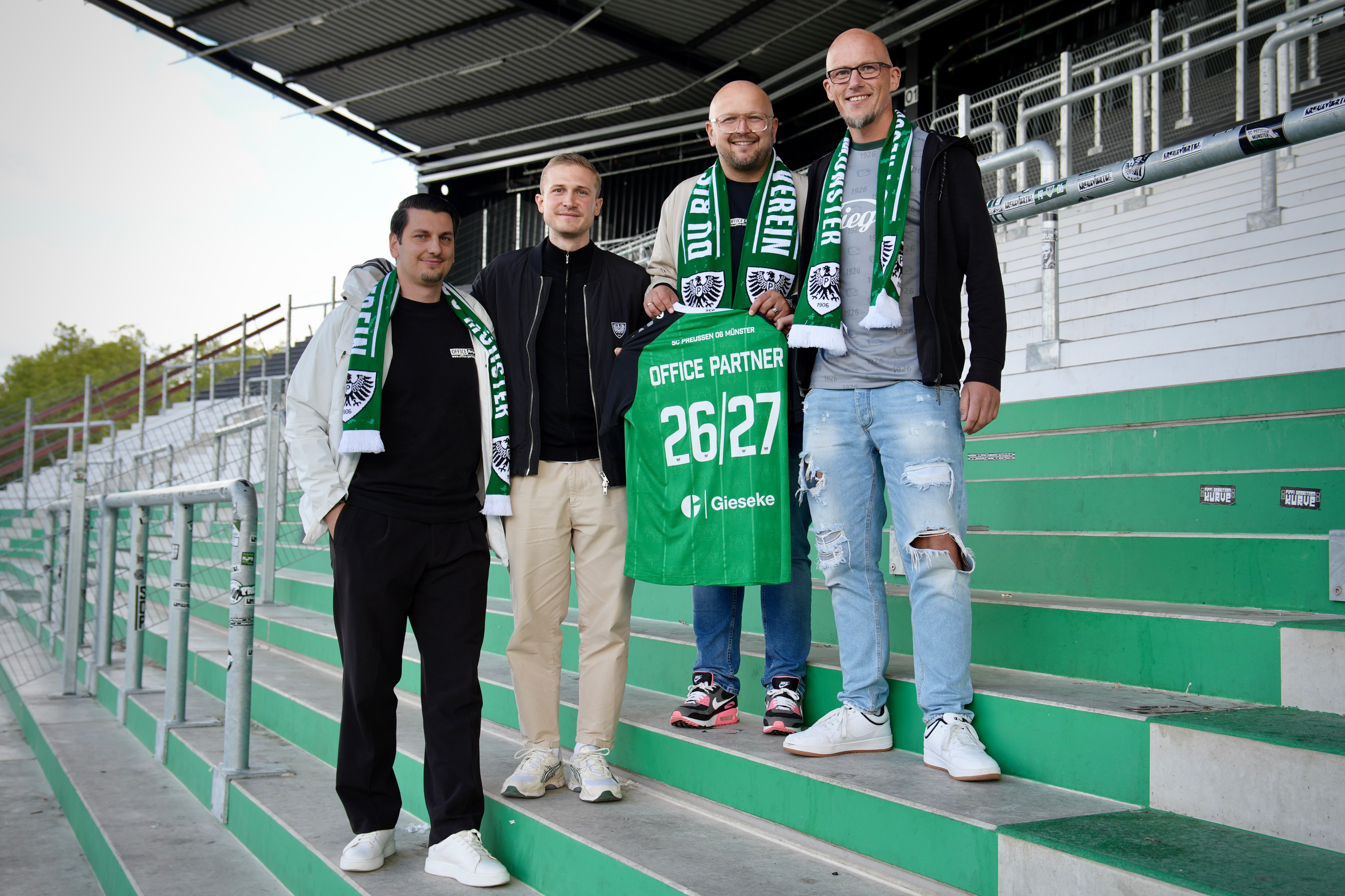 OFFICE Partner engagiert sich als Hardware-Partner beim SC Preußen Münster  