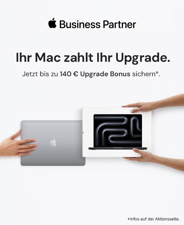 Ihr Mac zahlt Ihr Upgrade