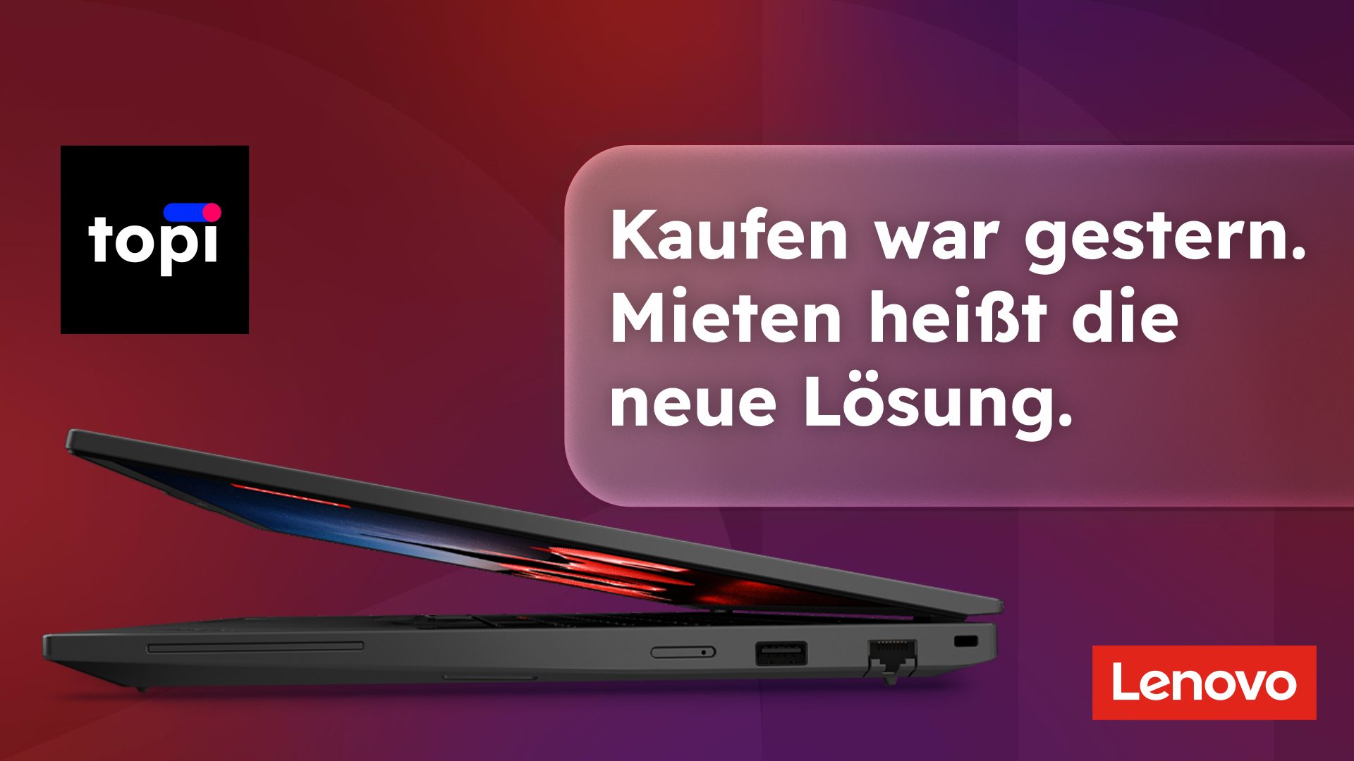 Mieten statt kaufen - die DaaS-Lösung topi