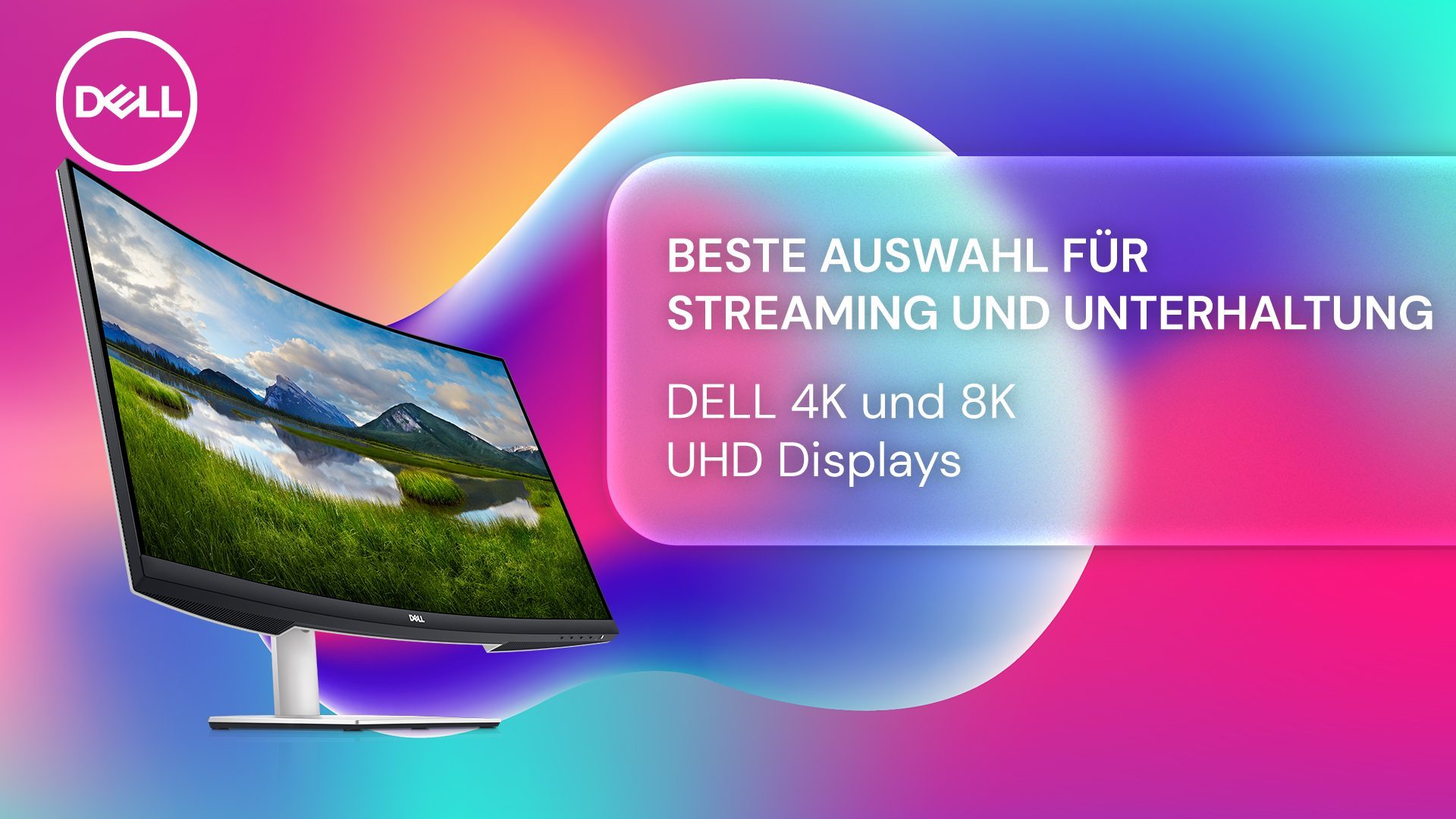 Ultrascharf oder extrascharf – Sie haben die Wahl: Mit 4K oder den 8K-Monitoren von Dell