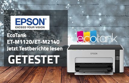 EcoTank ET-M2140/ ET-M1120 Test