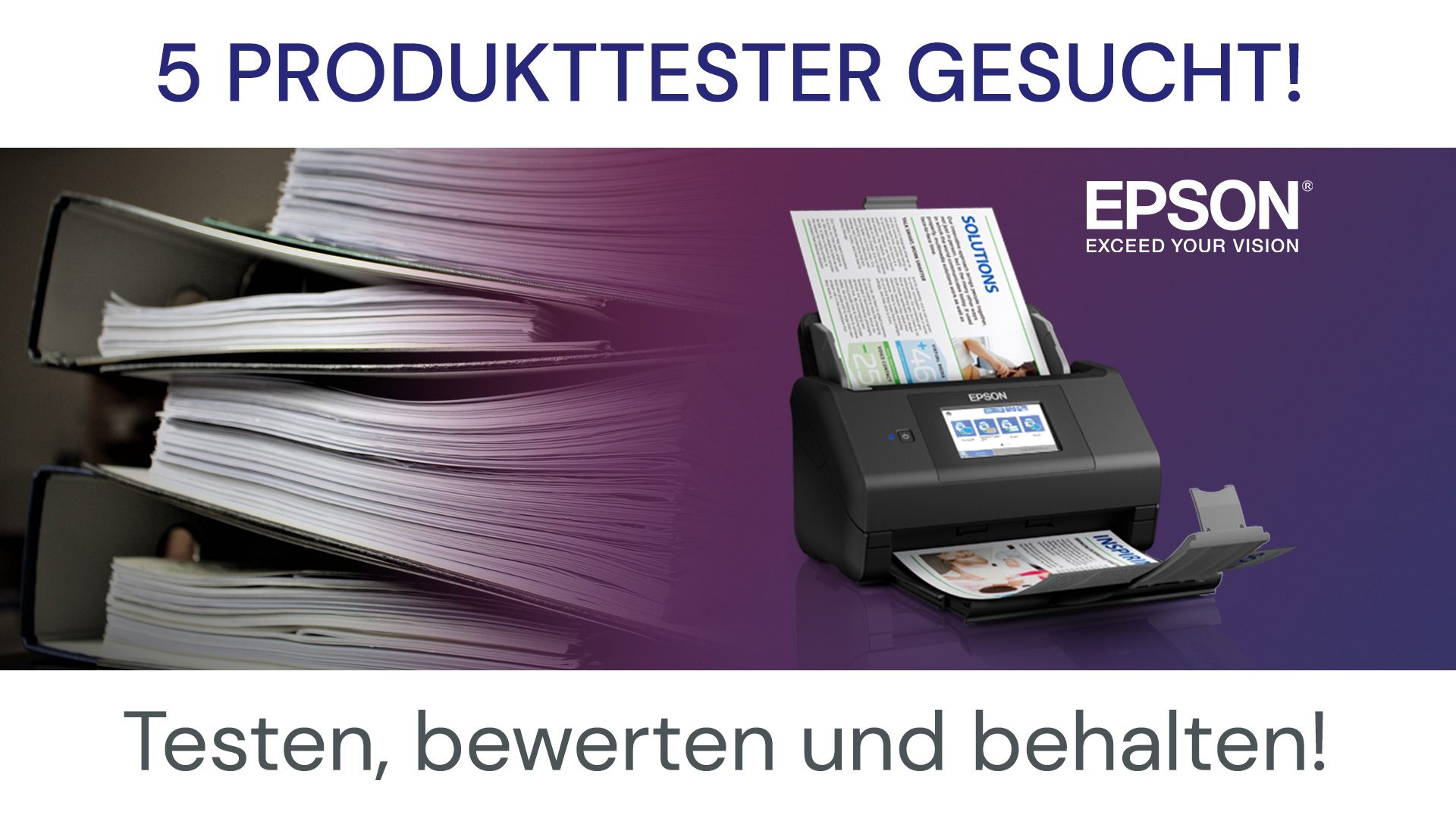 Bewerben, bewerten, behalten