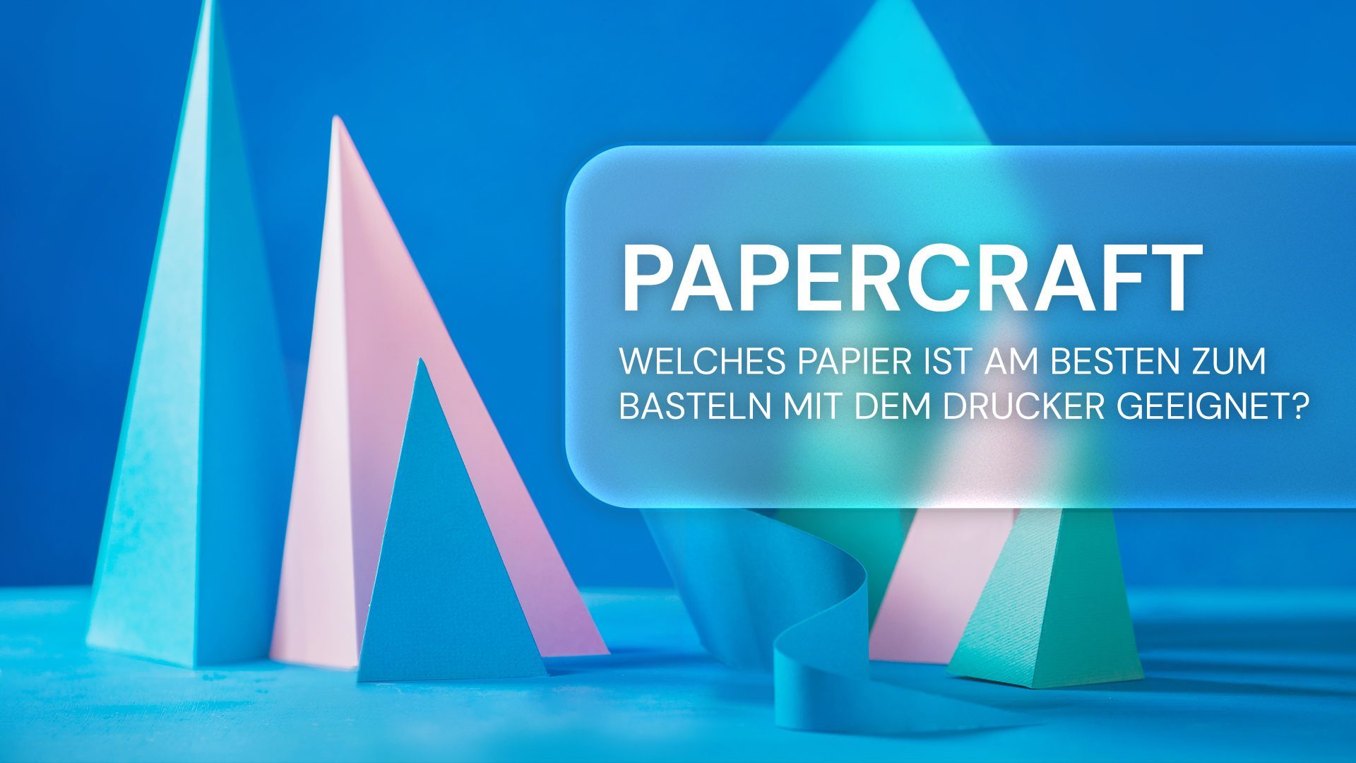 Passend zum Drucker: Das richtige Papier zum Basteln