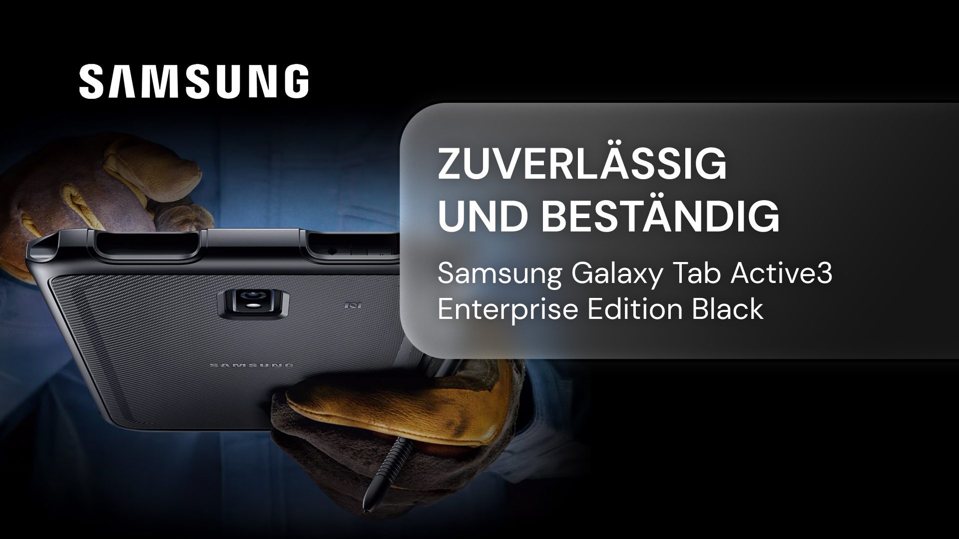 Samsung Galaxy Tab Active3 Enterprise Edition Black: Tolles Tablet für den harten Alltagseinsatz