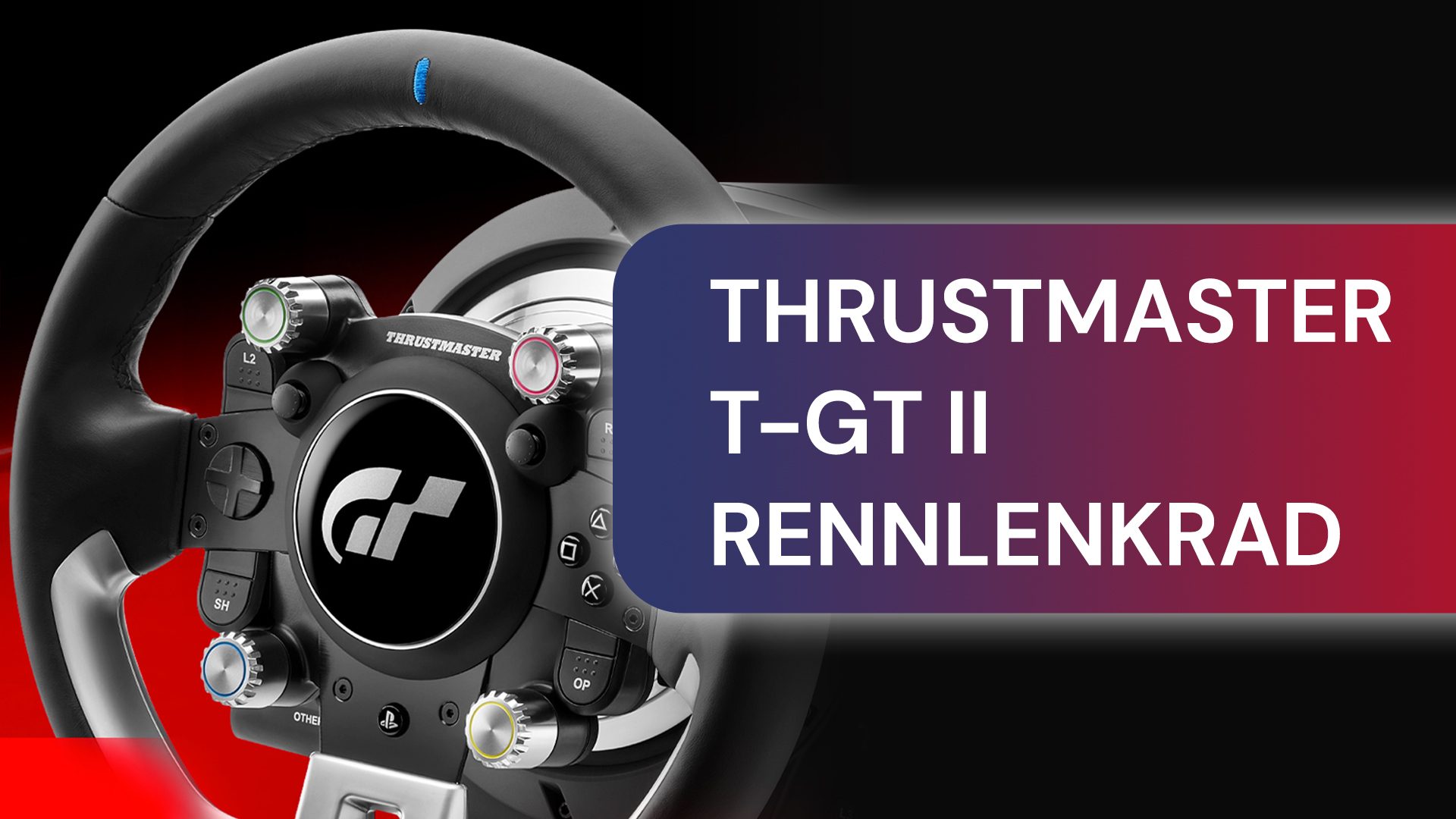 Neu: Trustmaster Lenkrad- & Pedalset für Playstation und PC
