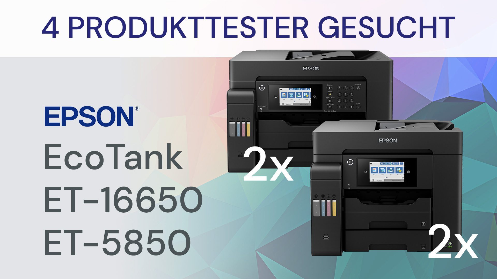 Ein neuer Produkttest steht an