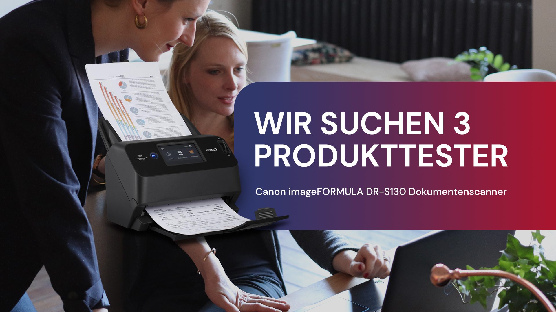 Canon Dokumentenscanner: Bewerben – Bewerten – Behalten