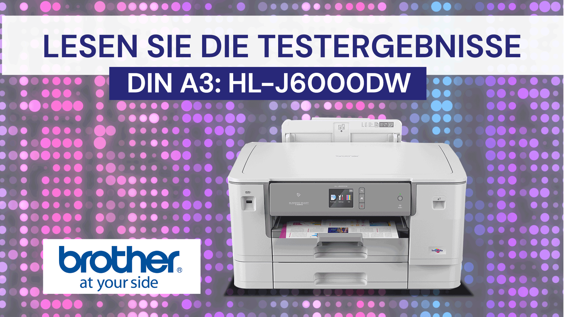 Test: Brother DIN A3 Tintenstrahldrucker HL-J6000DW