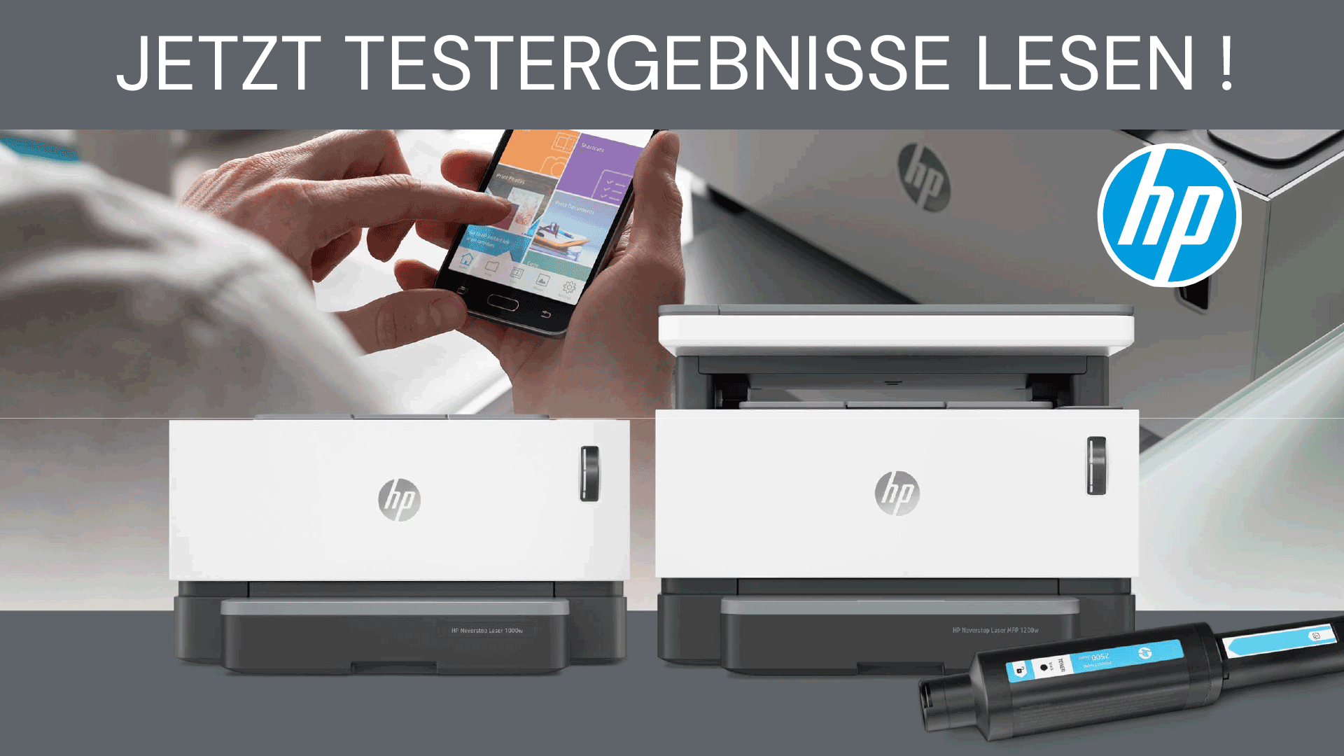 Test HP Neverstop 1001nw, 1201n und 1202nw