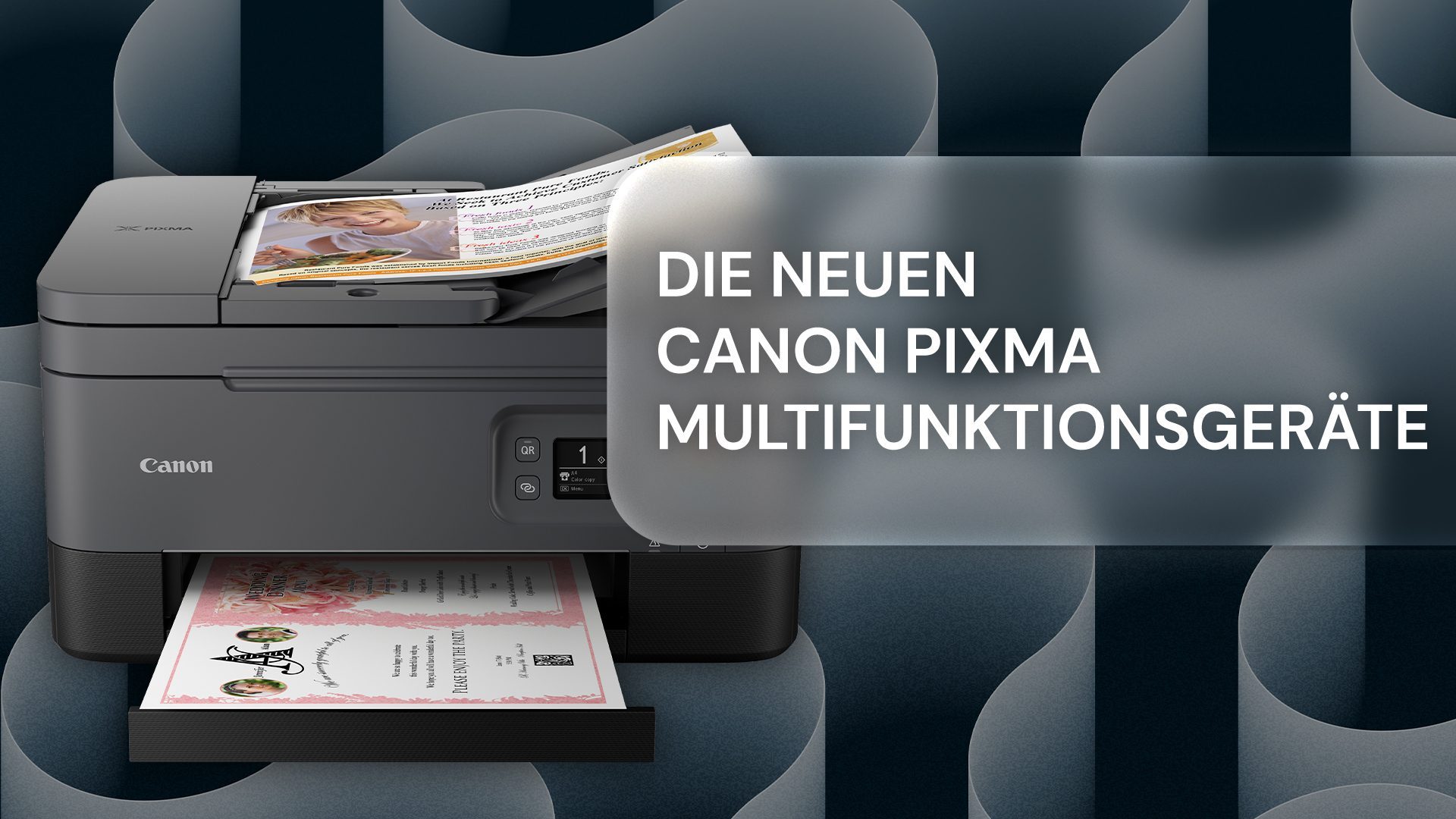 Die neuen Canon PIXMA Multifunktionsgeräte