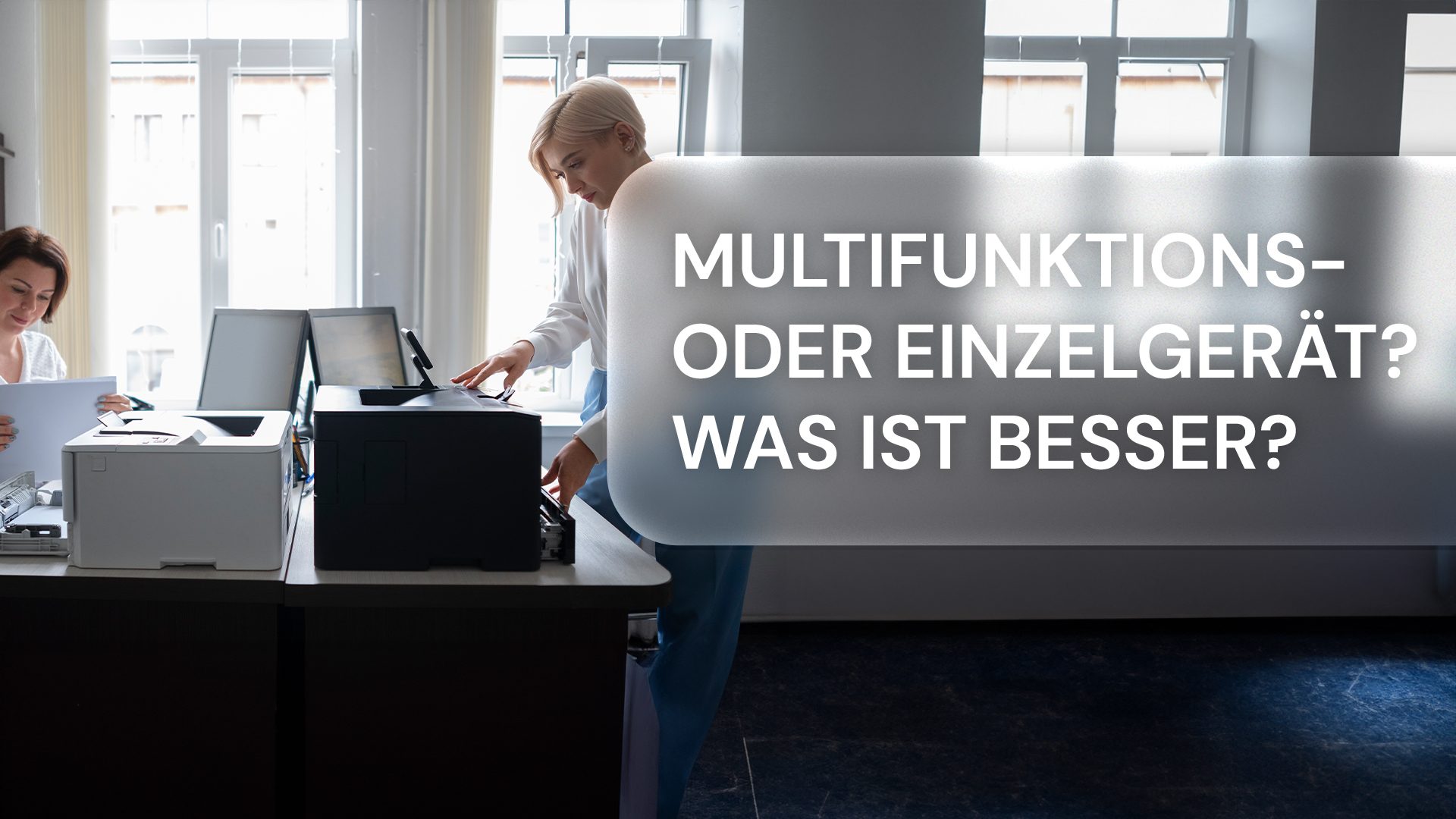 Solo oder Multifunktion? Wann sich All-in-One-Drucker lohnen