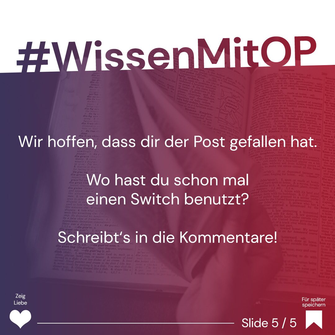 Wissen Mit OP - Switch