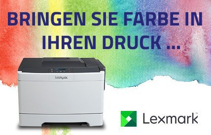 Bringen Sie Farbe in Ihren Druckalltag