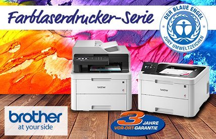 Kompakte Laserdrucker treffen viel Farbe und hilfreiche Funktionen
