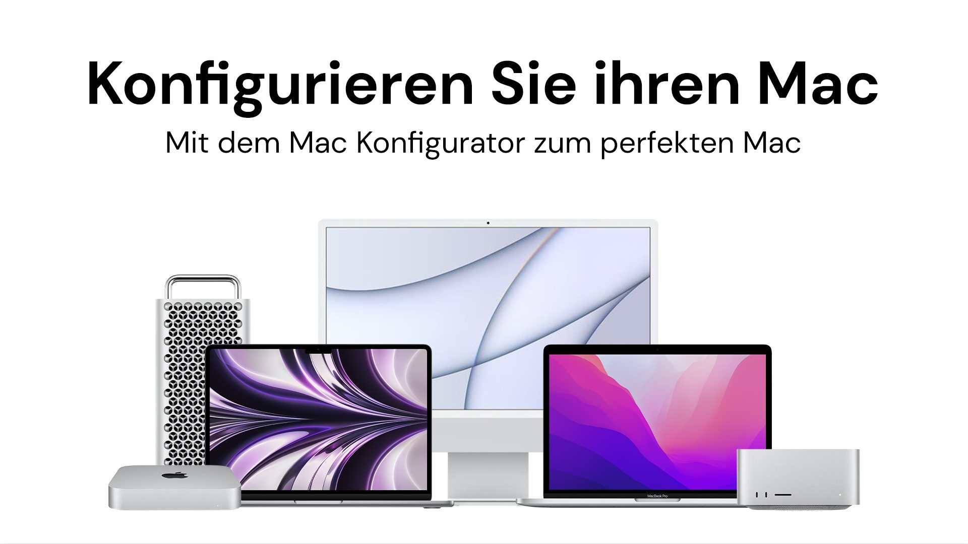 Mit dem Mac Konfigurator zum perfekten Mac