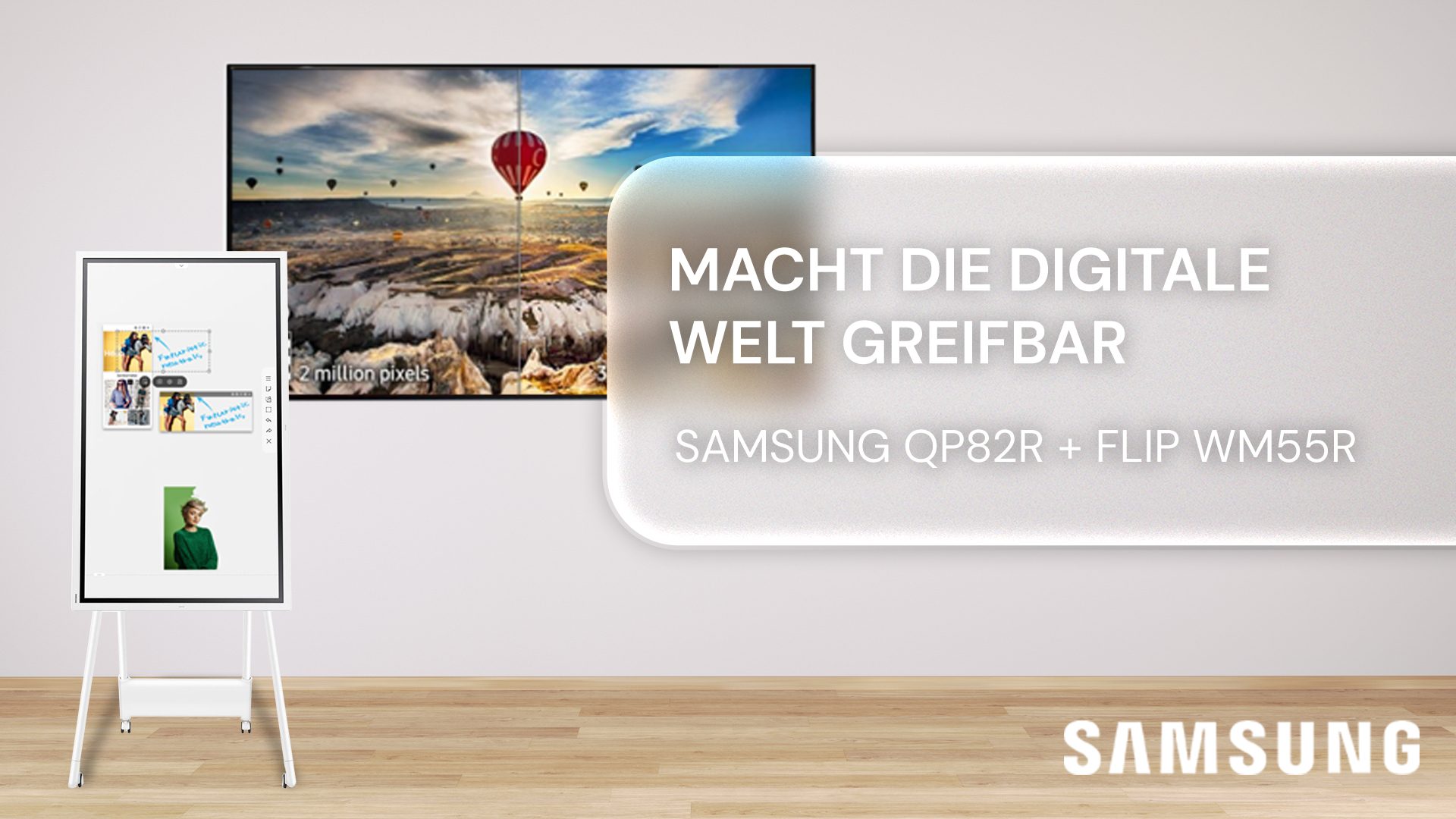 Samsung macht die digitale Welt greifbar