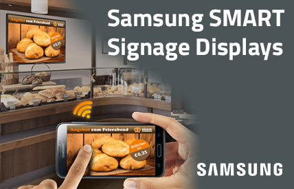 Samsung Smart Signage Bildschirme