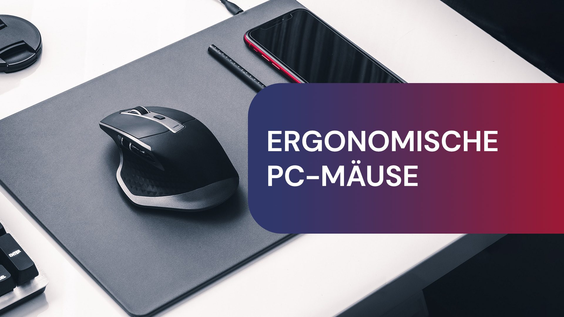 Ergonomische PC-Maus für große Hände