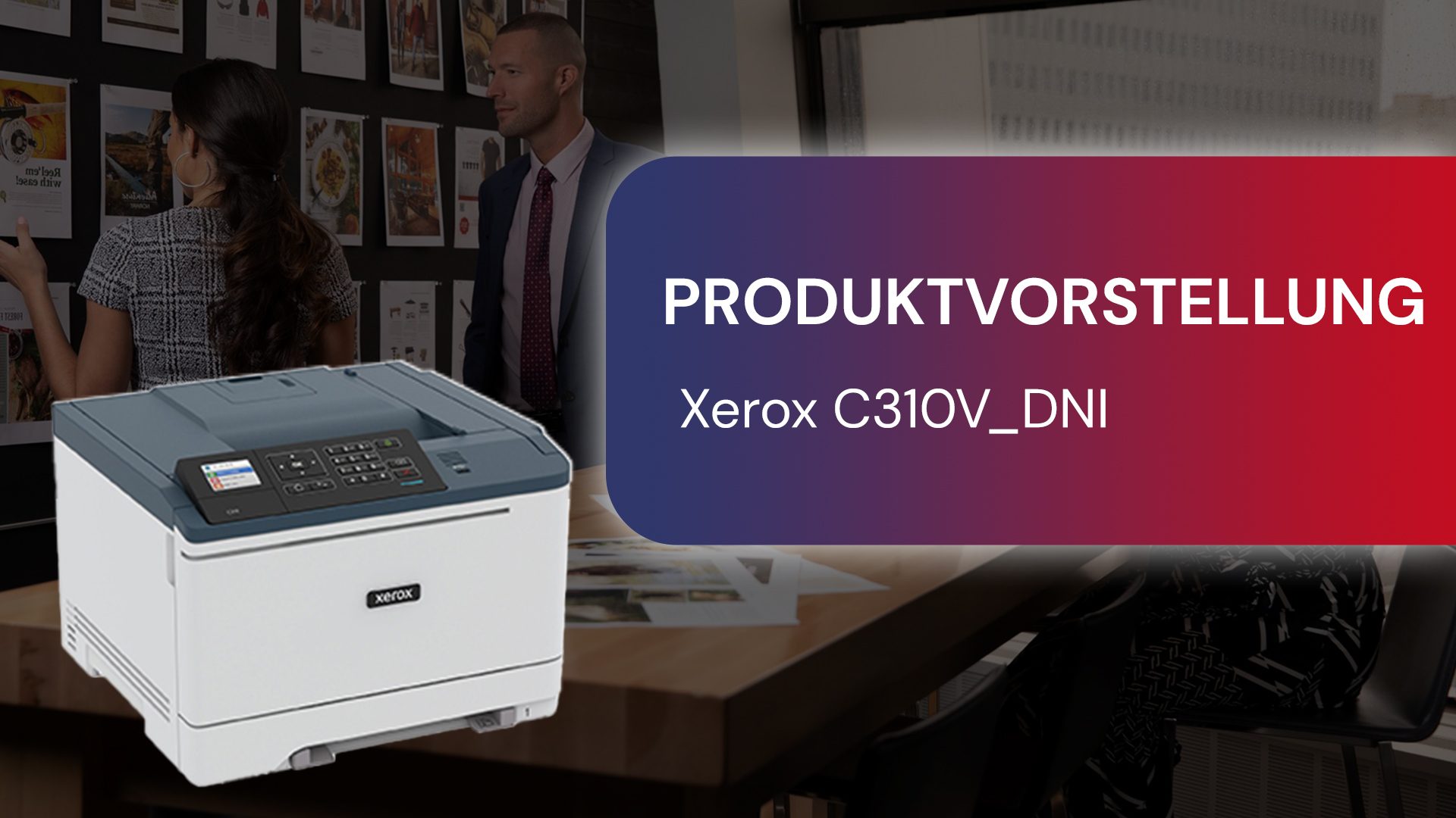 Produktvorstellung: Farblaserdrucker Xerox C310V_DNI