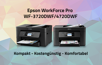 Epson WorkForce Pro WF-3720DWF und 4720DWF