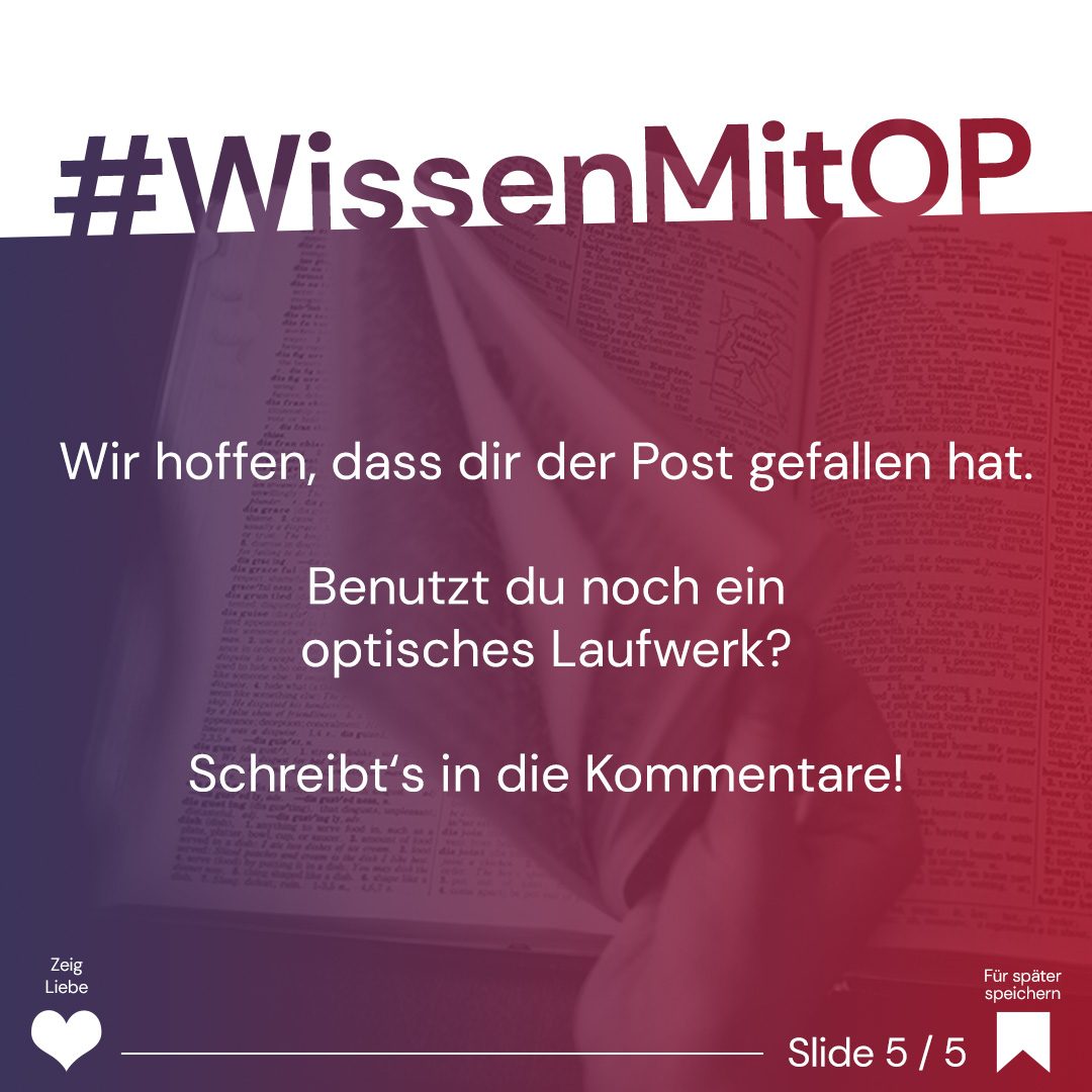 Wissen Mit OP - Optisches Laufwerk
