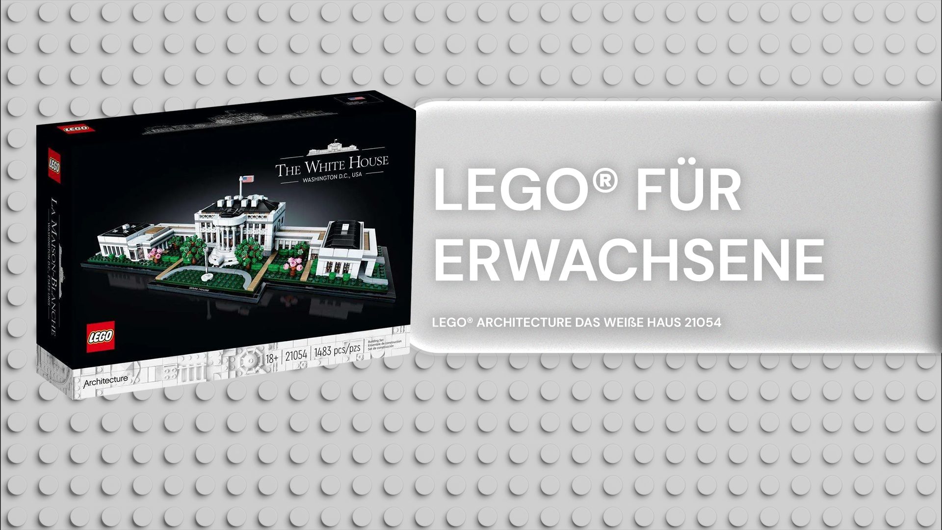 Von wegen Kinderkram: LEGO® Sets für Erwachsene begeistern gewaltig
